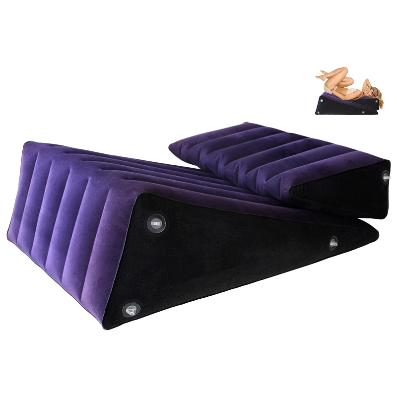 2 Pièces de Coussins de Position Sexuelle en Wedge