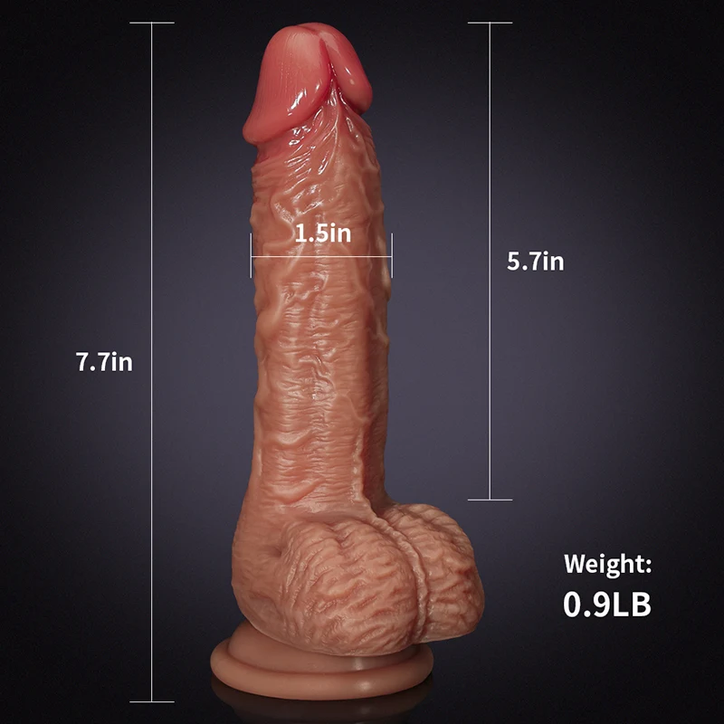 Silicone à Bascule Télescopique Gode Vibrant 20cm