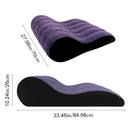 Sofa Tantrique Gonflable pour des Positions plus Profondes
