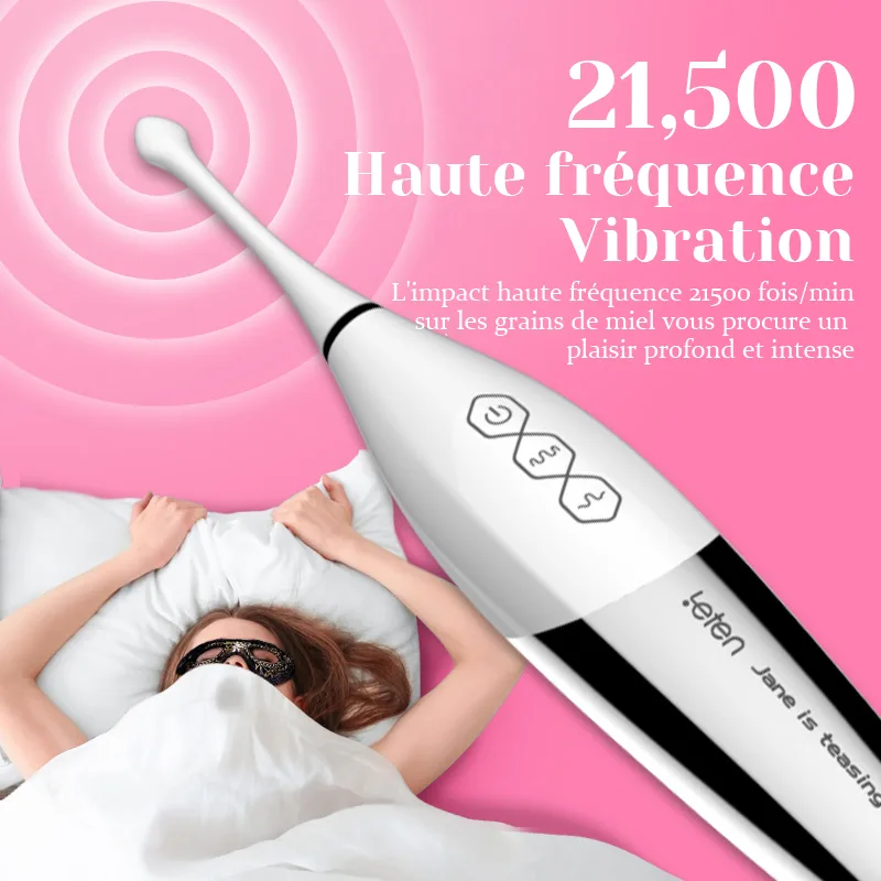 Stimulateur Clitoridien Portable À Haute Fréquence À Vibration Ultrasonique