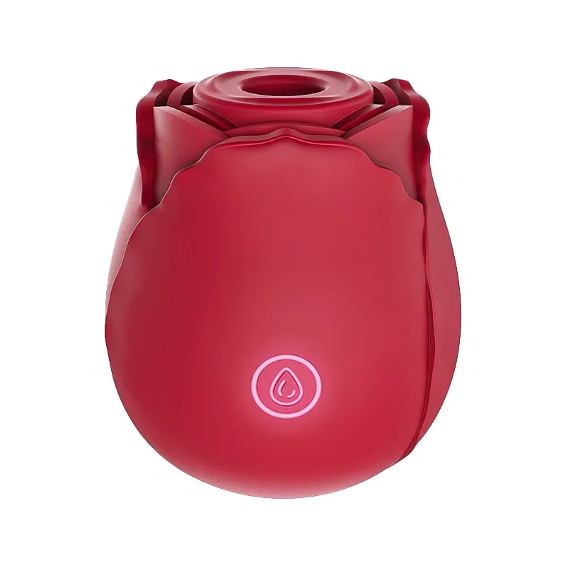 Stimulateur Clitoridien Vibrant à 10 Ventouses Vibromasseur Rose