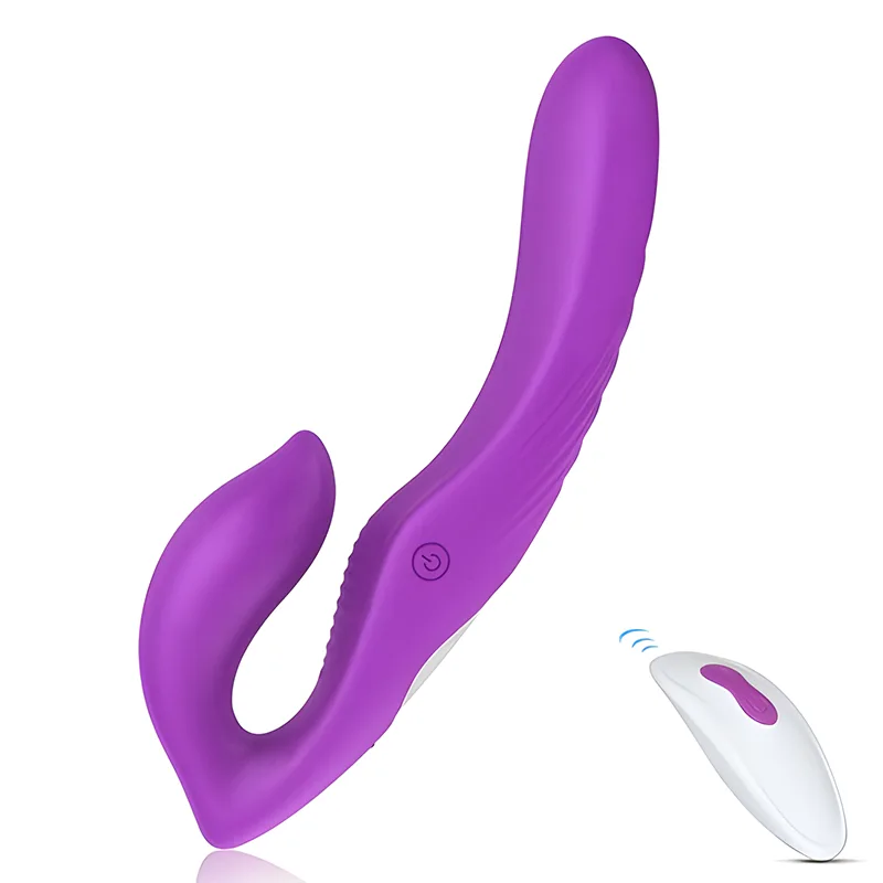 Stimulateur Clitoris Double Embout Télécommande 9 Vitesses