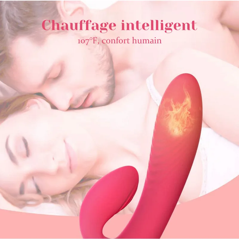Stimulateur Clitoris Silicone Rechargeable 10 Vibrations Et 5 Modes De Succion