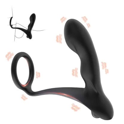 Leten - Stimulateur Prostatique avec 7 Modes de Vibration et Vibromasseur Intégré
