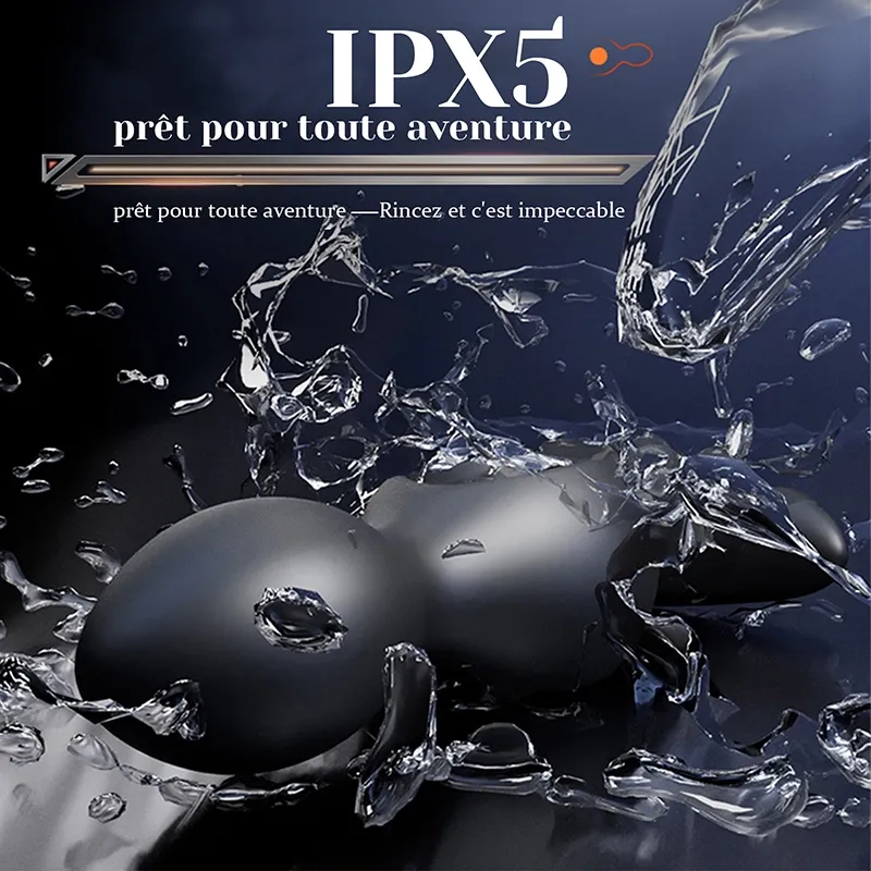 Stimulateur Prostatique avec 10 Vibrations et Télécommande