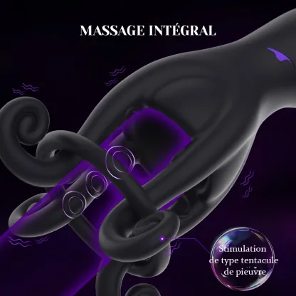 Stimulateur de Gland Octopus 10 Vibrations Jouet Sexuel Masculin
