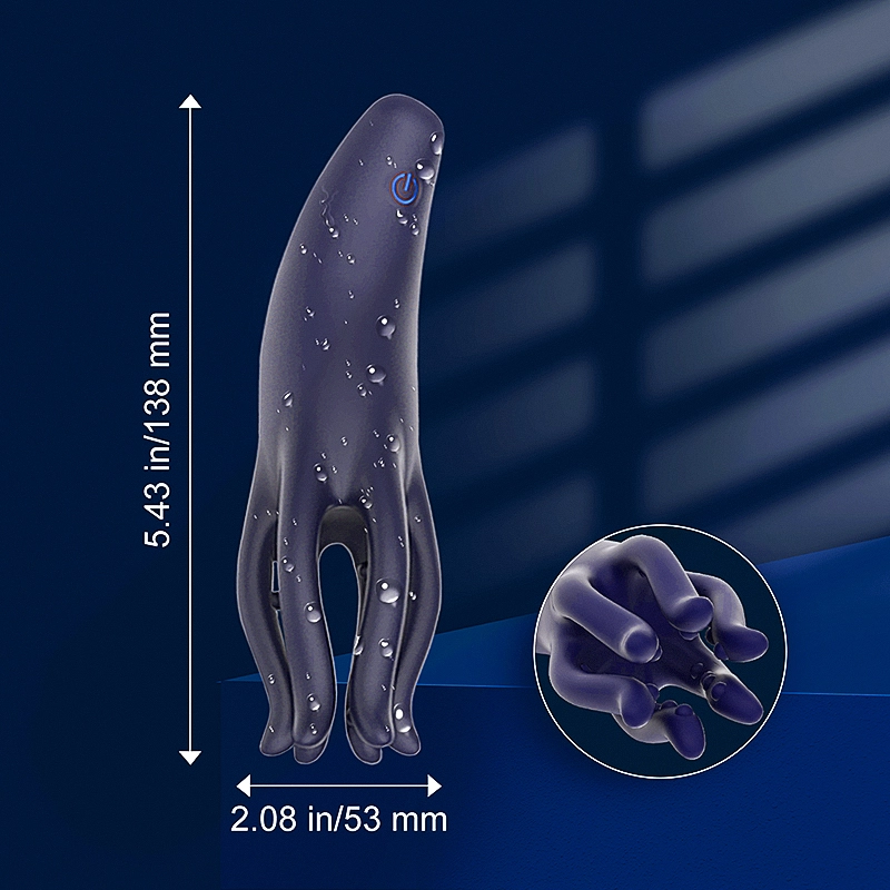 Stimulateur de Gland 10 Vibration Masseuse Monstre Tentaculaire