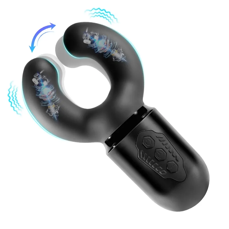 Stimulateur de Gland avec 10 Vibrations Clippantes et 100% Étanche
