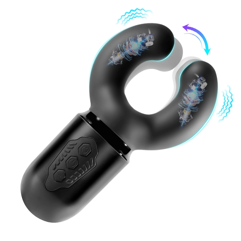 Stimulateur de Gland avec 10 Vibrations Clippantes et 100% Étanche