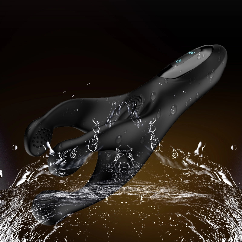 Stimulateur  de Gland 10 Fréquences Vibrantes avec Fonction de Claquement Portable