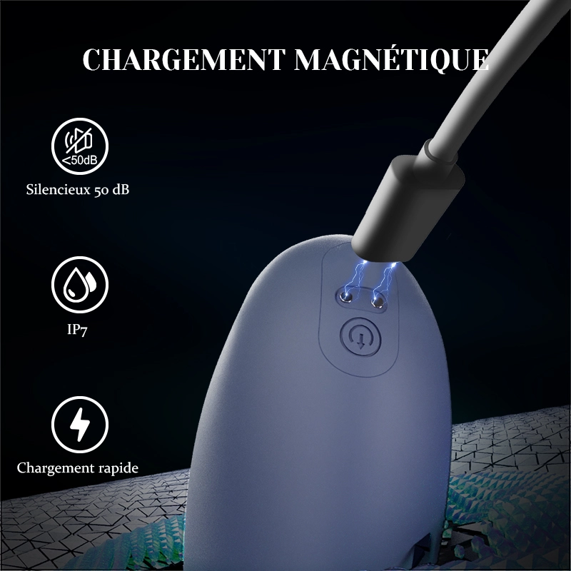 Stimulateur de Glande Unique 10 Vibrations avec Design Sonde Urétrale