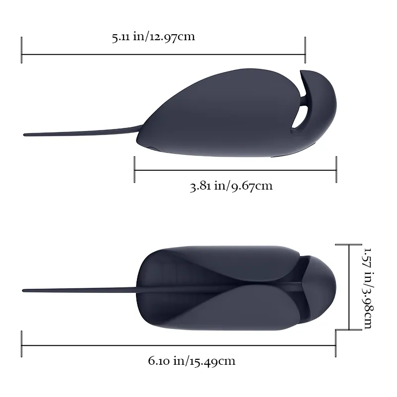 Stimulateur de Glande Unique 10 Vibrations avec Design Sonde Urétrale