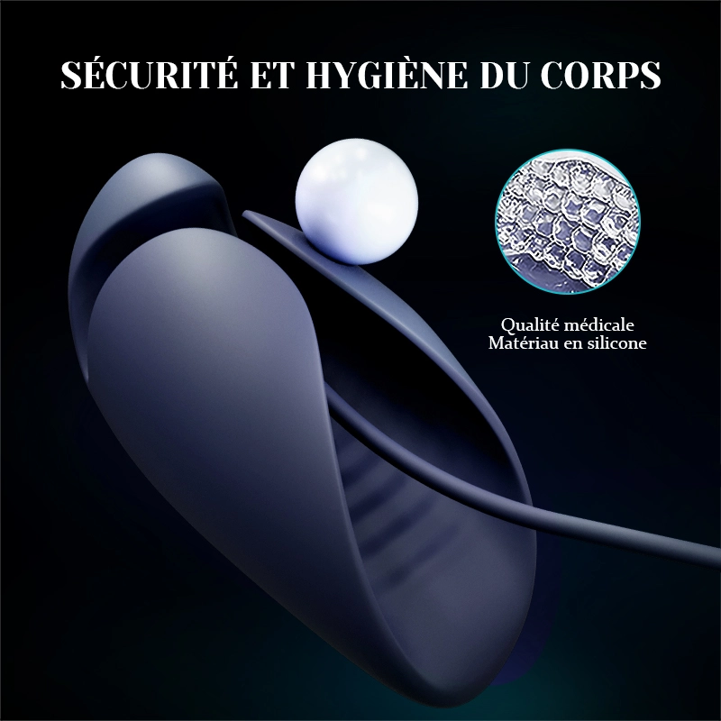Stimulateur de Glande Unique 10 Vibrations avec Design Sonde Urétrale