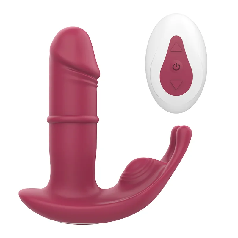 Vibromasseur À Distance Portable En Silicone Avec 10 Modes De Vibration