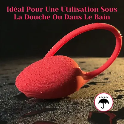 Vibro À Distance Avec 9 Modes De Vibration Étanche Et Contrôlable Via Application
