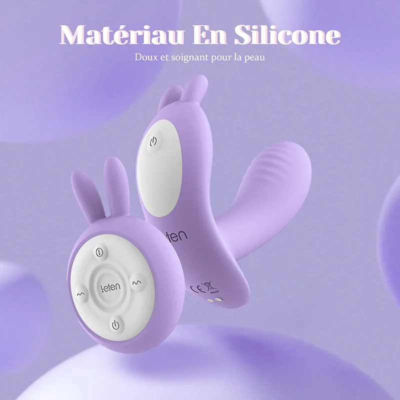 Vibro À Distance En Silicone Avec 7 Fréquences De Vibration