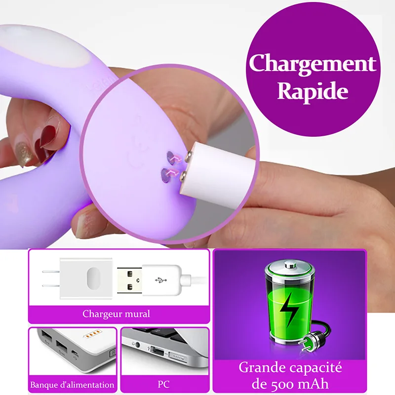 Vibro À Distance En Silicone Avec 7 Fréquences De Vibration