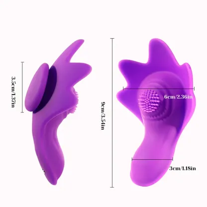 Vibro À Distance Invisible Portable Avec 9 Modes De Vibration