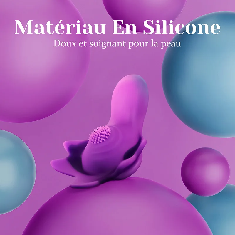 Vibro À Distance Invisible Portable Avec 9 Modes De Vibration