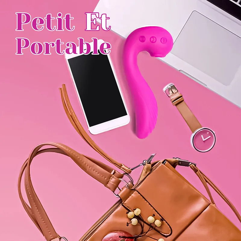 Vibro Point G 3 En 1 Avec Succion Clitoridienne 5 Modes De Léchage Et 10 Vibrations