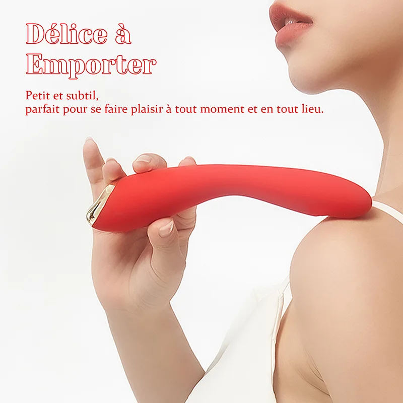 Vibro Point G 2 En 1 Vibrant Et Pulsionnel En Silicone
