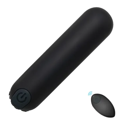 Vibromasseur Bullet Rechargeable À Télécommande Avec 10 Vibrations