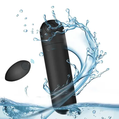 Vibromasseur Bullet Rechargeable À Télécommande Avec 10 Vibrations