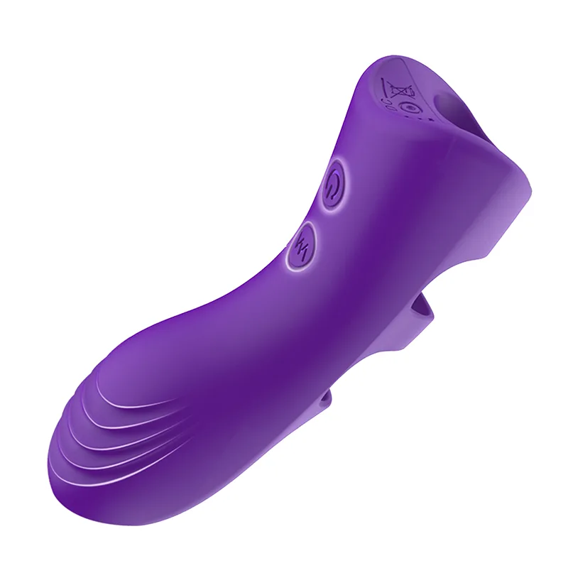 Vibromasseur Doigt À 10 Modes De Vibration Compact