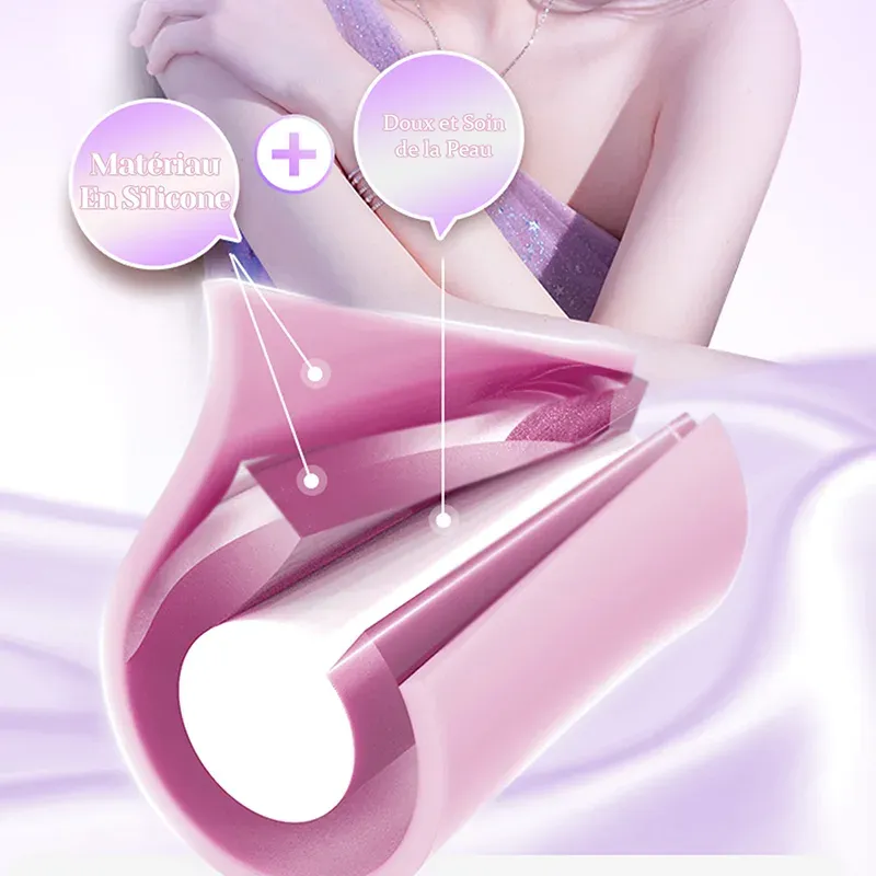 Vibromasseur Doigt Rechargeable À 7 Modes De Vibration Réalistes