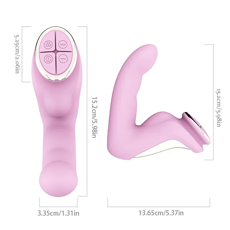 Vibromasseur Doigt Rechargeable À 7 Modes De Vibration Réalistes
