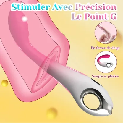 Vibromasseur Point G À 10 Vibrations Avec Charge Rapide