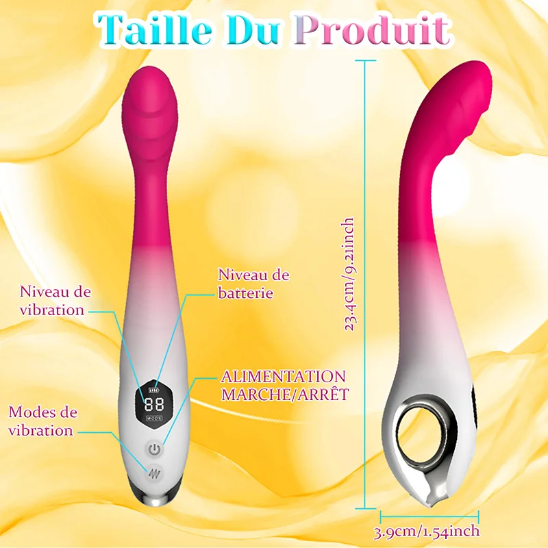 Vibromasseur Point G À 10 Vibrations Avec Charge Rapide