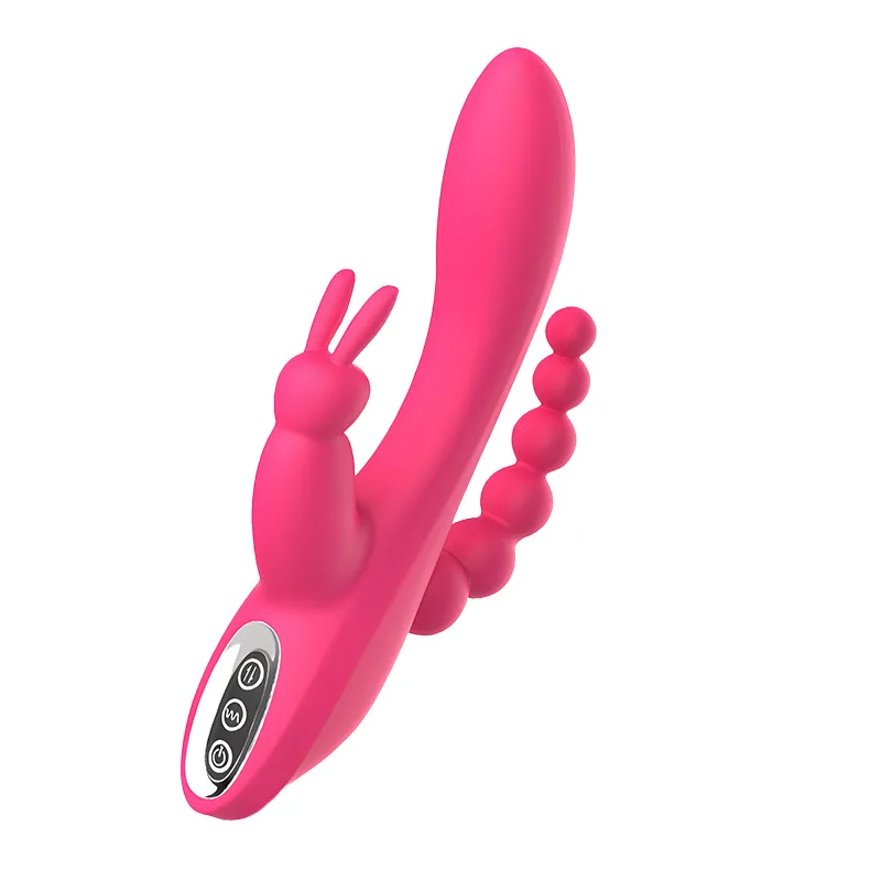Vibromasseur Rabbit 3 En 1 Avec 7 Modes De Vibration