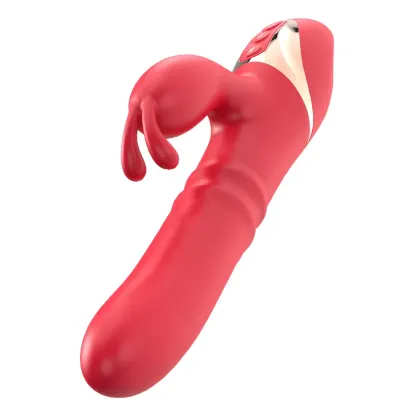 Vibromasseur Rabbit À 3 Fréquences De Poussée Et De Claquement