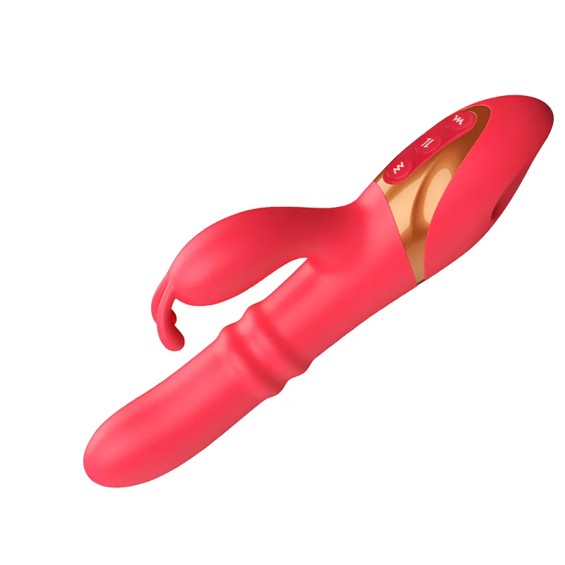 Vibromasseur Rabbit À 3 Fréquences De Poussée Et De Claquement