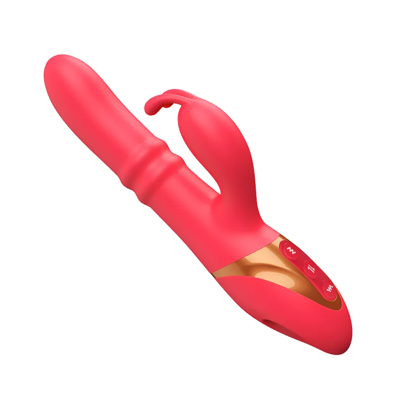 Vibromasseur Rabbit À 3 Fréquences De Poussée Et De Claquement