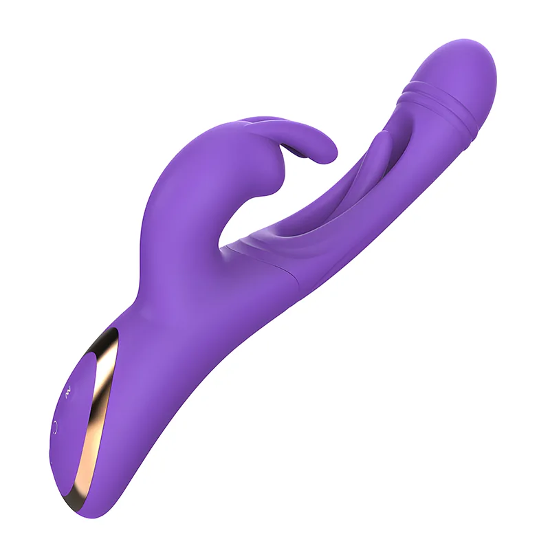 Vibromasseur Rabbit À 12 Modes De Tapotement Et De Vibration