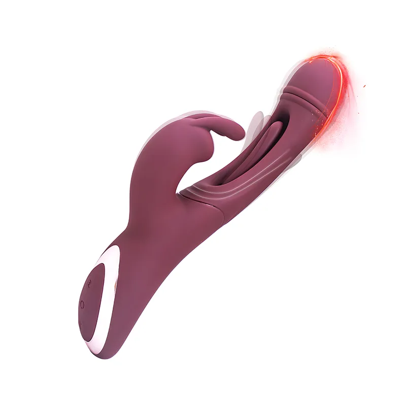 Vibromasseur Rabbit À 12 Modes De Tapotement Et De Vibration