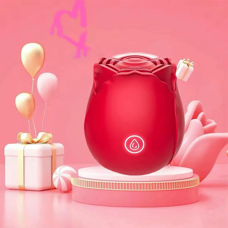 Vibromasseur Rose Classique Avec 10 Modes de Vibration de Fréquence