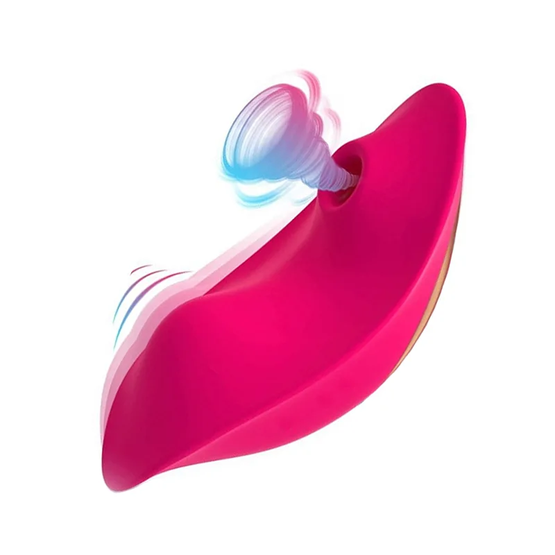 Vibromasseur À Distance Avec 9 Fréquences D’Aspiration Et De Vibration Contrôlé Par Application