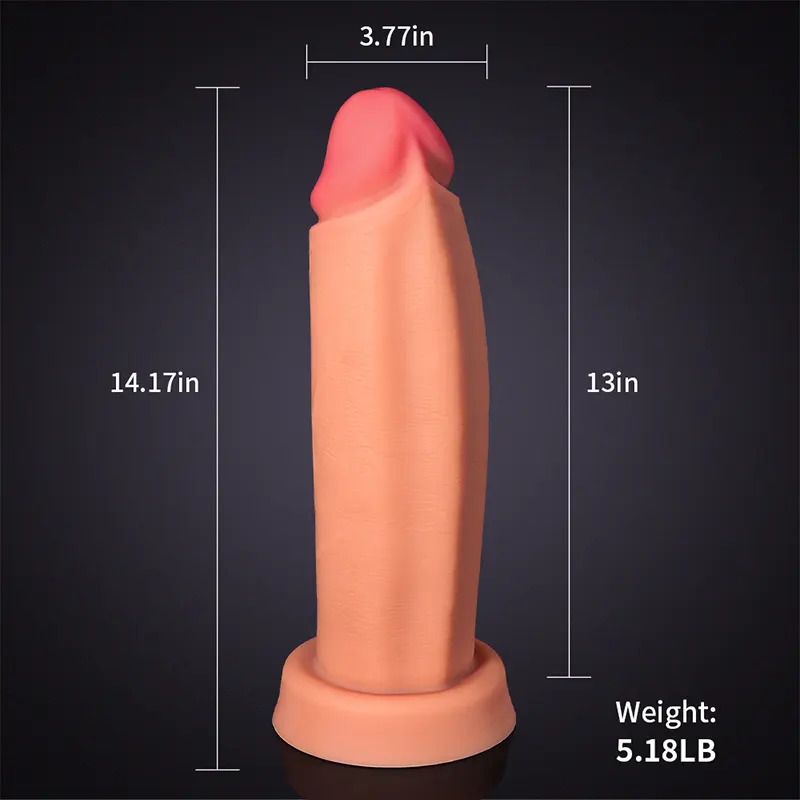 Gode Anal En Silicone Ultra Epais De 36 cm