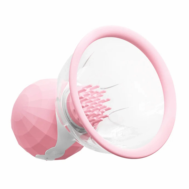 Jouets À Succion De Mamelons 10 Modes De Vibration & Stimulation Par Rotation À 360°