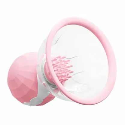 Jouets À Succion De Mamelons 10 Modes De Vibration & Stimulation Par Rotation À 360°