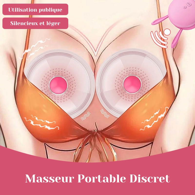 Vibrateur À Succion De Clitoris Et Mamelons