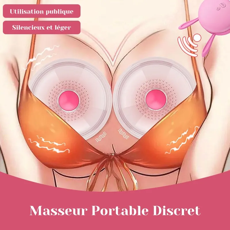 Vibrateur À Succion De Clitoris Et Mamelons
