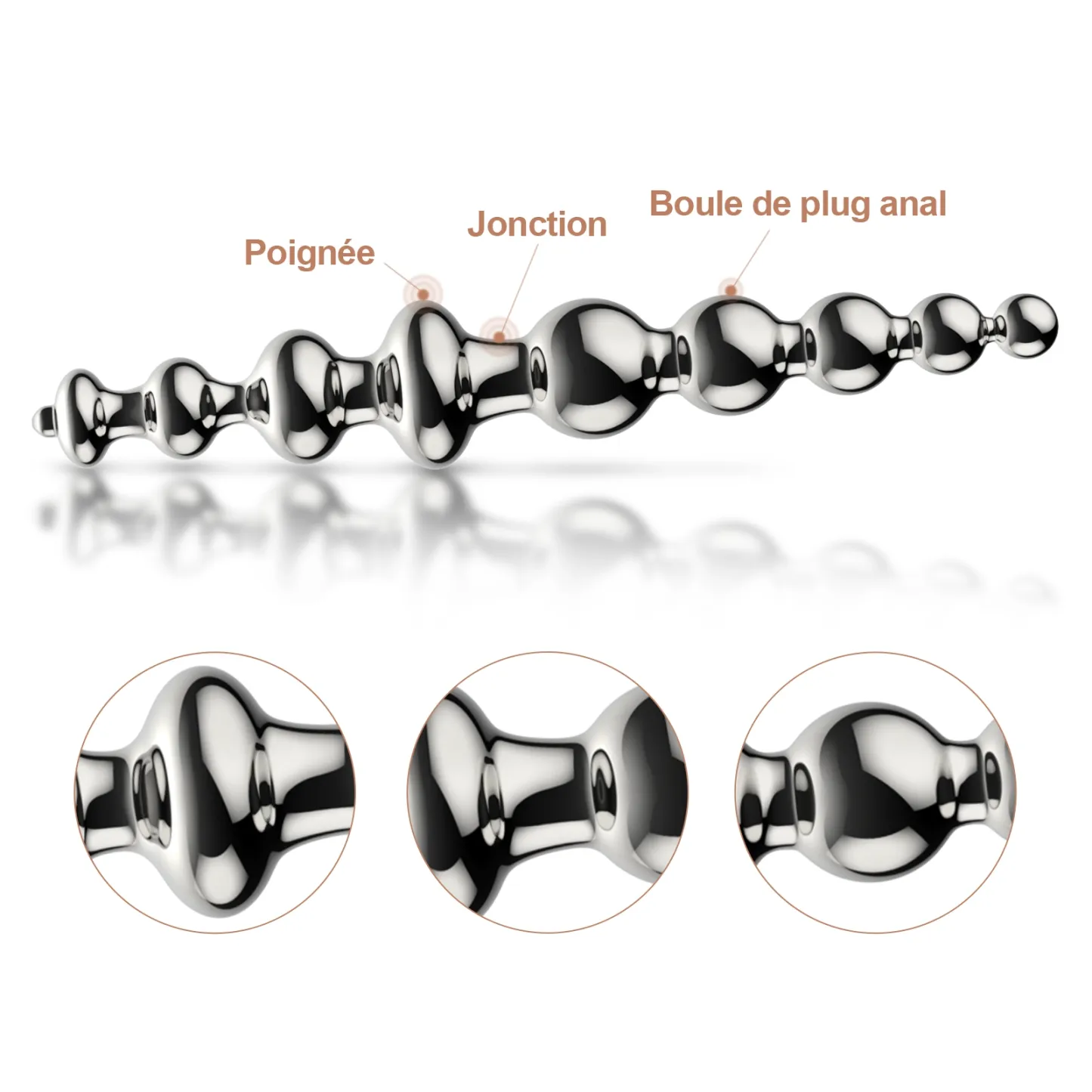 Plug Anal En Métal Pour Débutants, Entraîneur De Pénétration