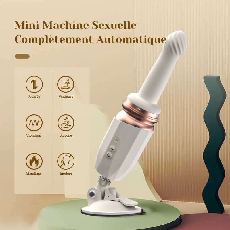 Fucking Machine Premium Avec 10 Modes De Vibration Et 7 Modes De Poussée Chauffants