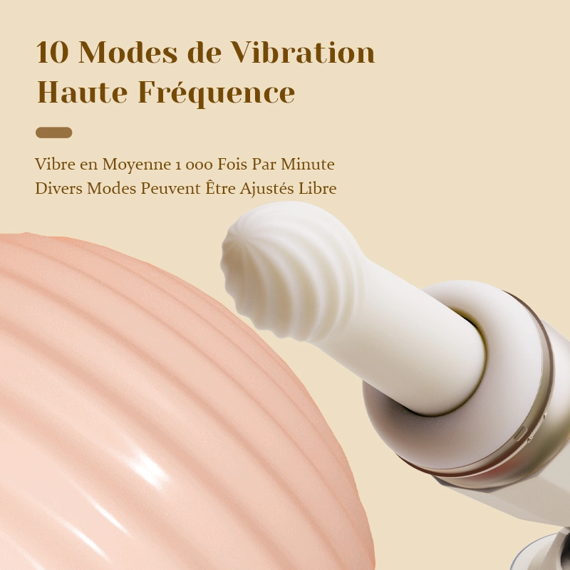 Fucking Machine Premium Avec 10 Modes De Vibration Et 7 Modes De Poussée Chauffants