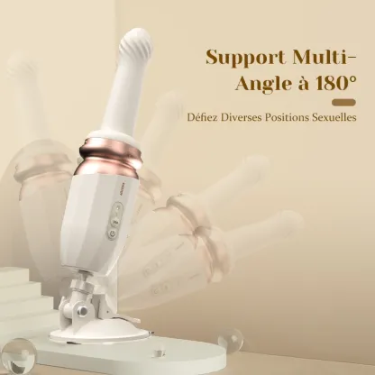 Fucking Machine Premium Avec 10 Modes De Vibration Et 7 Modes De Poussée Chauffants