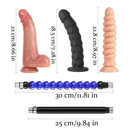 Fucking Machine Pour Femmes Avec 3 Pénis Vibrants